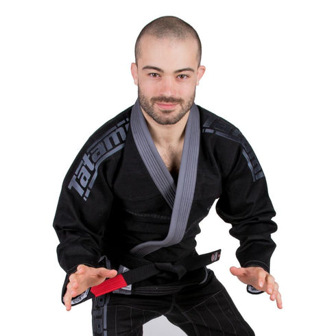 Tatami Estilo 5.0 Premier BJJ Gi - Black Triple Threat-4